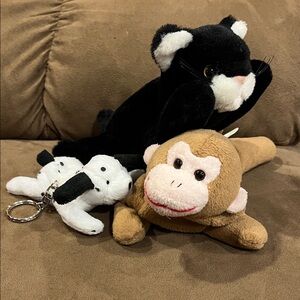 Steven Smith Black Plush Toy